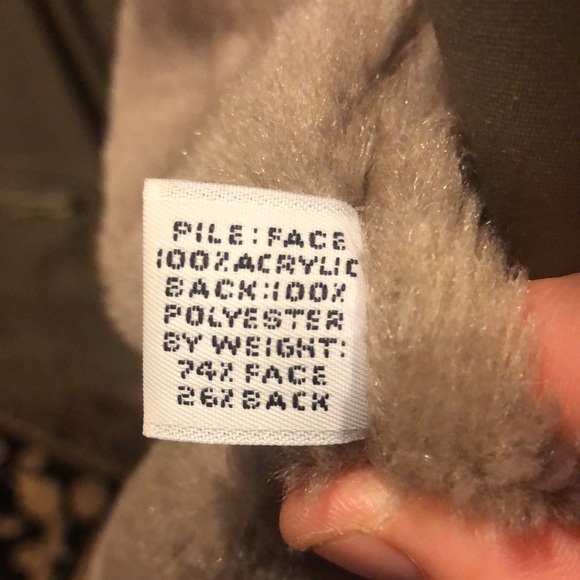 LONDON FOG// removable faux fur lining (real warm)// waterproof CHORE COAT - Picture 4 of 6